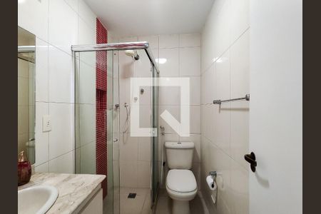 Banheiro Corredor de apartamento à venda com 4 quartos, 120m² em Rio Comprido, Rio de Janeiro