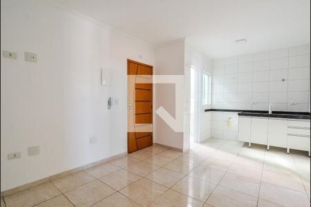 Sala de apartamento à venda com 2 quartos, 48m² em Vila Clarice, Santo André