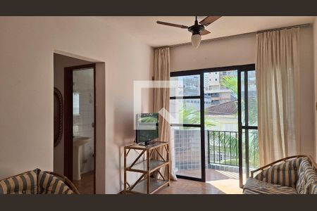 Sala de apartamento para alugar com 2 quartos, 90m² em Vila Tupi, Praia Grande