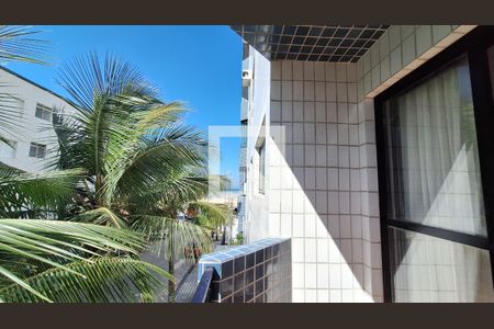 Vista da varanda de apartamento para alugar com 2 quartos, 90m² em Vila Tupi, Praia Grande