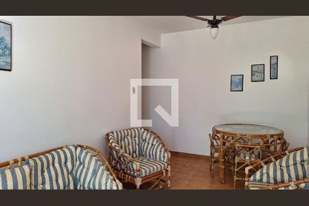 Sala de apartamento para alugar com 2 quartos, 90m² em Vila Tupi, Praia Grande