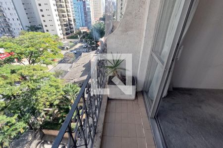Varanda da Sala de apartamento para alugar com 2 quartos, 70m² em Cidade Monções, São Paulo
