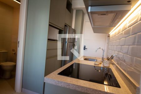 Studio para alugar com 28m², 1 quarto e sem vagaCozinha