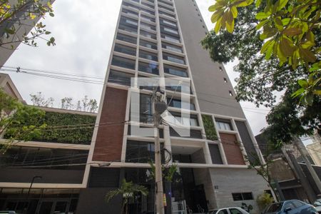 Studio para alugar com 28m², 1 quarto e sem vagaFachada