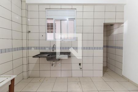 Cozinha de apartamento para alugar com 1 quarto, 35m² em Jardim Lideranca, São Paulo