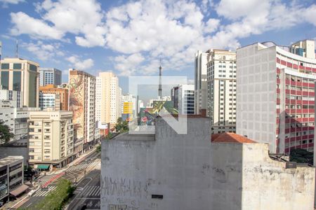 Vista da Varanda de apartamento para alugar com 1 quarto, 32m² em Consolação, São Paulo