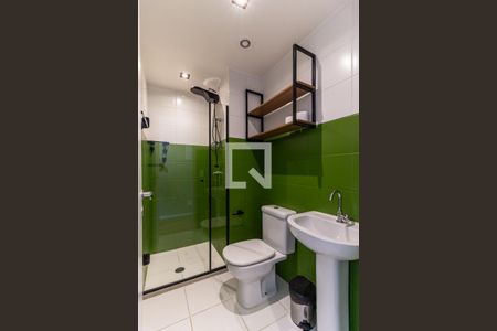 Studio à venda com 25m², 1 quarto e sem vagaBanheiro