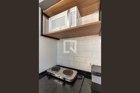 Studio à venda com 25m², 1 quarto e sem vagaStudio - Cooktop e Microondas