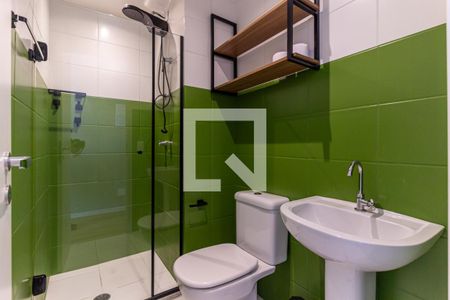 Studio à venda com 25m², 1 quarto e sem vagaBanheiro