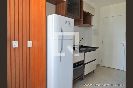 Cozinha de kitnet/studio para alugar com 1 quarto, 25m² em Pinheiros, São Paulo