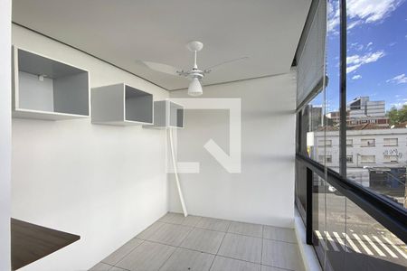 Varanda de apartamento para alugar com 1 quarto, 60m² em Rio Branco, Novo Hamburgo