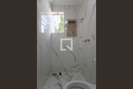 Banheiro da Suíte de casa à venda com 3 quartos, 106m² em Itapoã, Belo Horizonte
