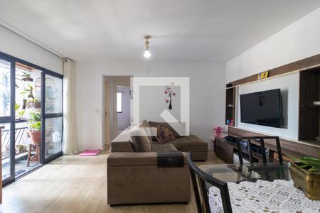 Sala de apartamento para alugar com 3 quartos, 83m² em Jardim Henriqueta, Taboão da Serra