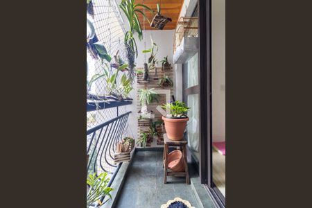 Varanda da Sala de apartamento para alugar com 3 quartos, 83m² em Jardim Henriqueta, Taboão da Serra