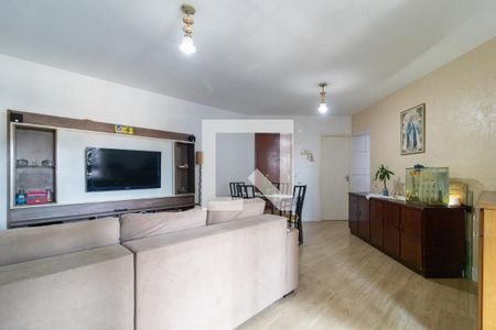 Sala de apartamento para alugar com 3 quartos, 83m² em Jardim Henriqueta, Taboão da Serra