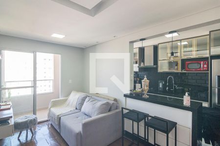 Sala de apartamento à venda com 2 quartos, 50m² em Utinga, Santo André
