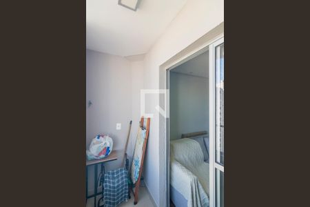 Varanda de apartamento à venda com 2 quartos, 50m² em Utinga, Santo André