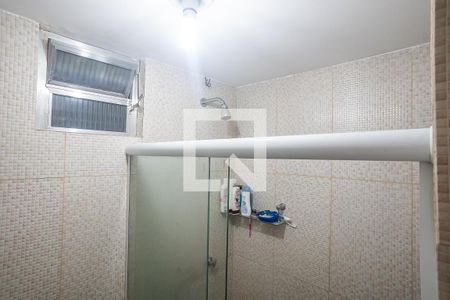 Banheiro de kitnet/studio à venda com 1 quarto, 28m² em Glória, Rio de Janeiro