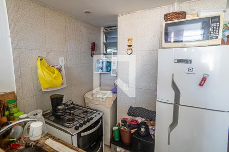 Cozinha de kitnet/studio à venda com 1 quarto, 28m² em Glória, Rio de Janeiro