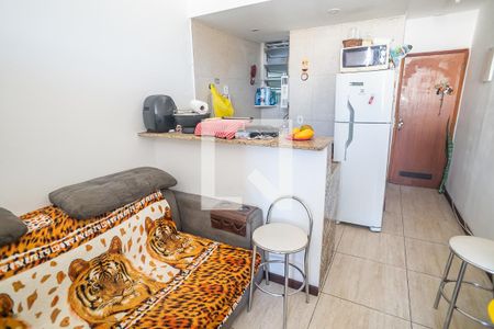 Cozinha Americana de kitnet/studio à venda com 1 quarto, 28m² em Glória, Rio de Janeiro