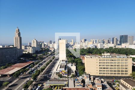 Vista da Sala de apartamento para alugar com 2 quartos, 52m² em Centro, Rio de Janeiro