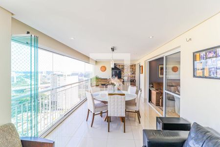 Varanda de apartamento à venda com 4 quartos, 130m² em Jardim Dom Bosco, São Paulo