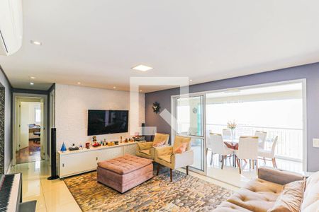 Sala de apartamento à venda com 4 quartos, 130m² em Jardim Dom Bosco, São Paulo