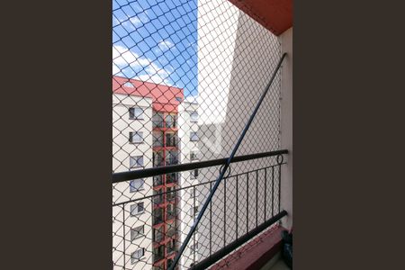 Varanda da Sala de apartamento para alugar com 2 quartos, 50m² em Vila Carmosina, São Paulo