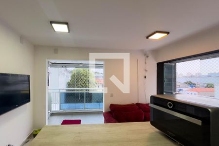 Sala e cozinha de apartamento à venda com 2 quartos, 50m² em Ipiranga, São Paulo