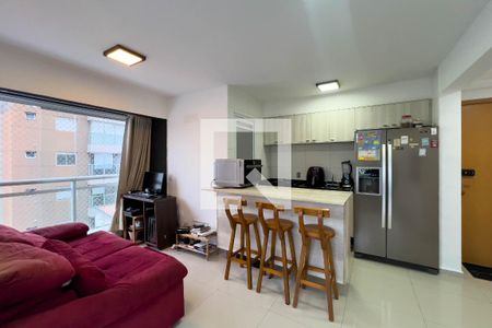Sala e cozinha de apartamento à venda com 2 quartos, 50m² em Ipiranga, São Paulo
