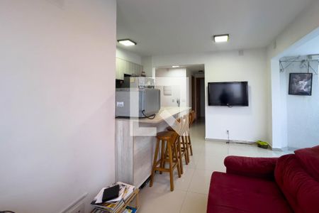 Sala e cozinha de apartamento à venda com 2 quartos, 50m² em Ipiranga, São Paulo