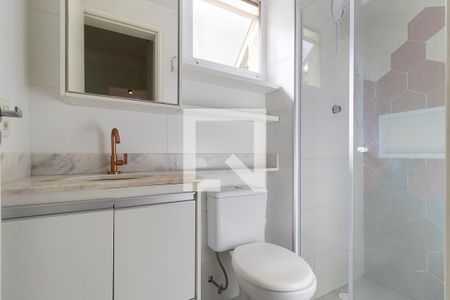 Banheiro da suíte de apartamento à venda com 3 quartos, 76m² em Loteamento Center Santa Genebra, Campinas