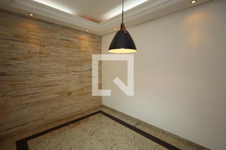 Sala  de casa de condomínio à venda com 3 quartos, 136m² em Vila Scarpelli, Santo André