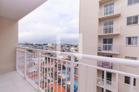 Varanda da Sala de apartamento para alugar com 1 quarto, 36m² em Vila Ema, São Paulo