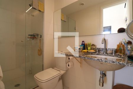 Banheiro da Suíte de apartamento para alugar com 1 quarto, 61m² em Vila Leopoldina, São Paulo