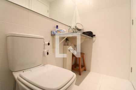 Banheiro da Suíte de apartamento para alugar com 1 quarto, 61m² em Vila Leopoldina, São Paulo