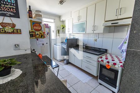 Cozinha de apartamento à venda com 3 quartos, 77m² em Ouro Preto, Belo Horizonte