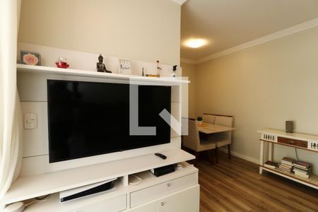 Sala de apartamento à venda com 2 quartos, 60m² em Jardim, Santo André