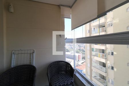 Apartamento à venda com 60m², 2 quartos e 2 vagasSacada da Sala