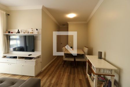 Sala de apartamento à venda com 2 quartos, 60m² em Jardim, Santo André