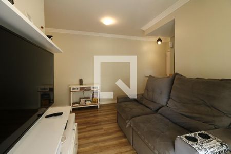Sala de apartamento à venda com 2 quartos, 60m² em Jardim, Santo André