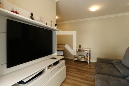 Sala de apartamento à venda com 2 quartos, 60m² em Jardim, Santo André
