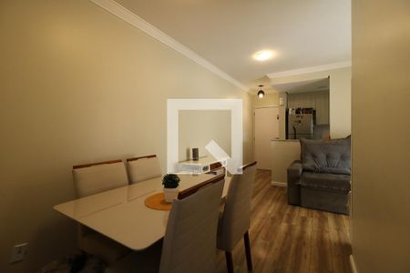 Sala de apartamento à venda com 2 quartos, 60m² em Jardim, Santo André