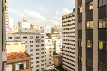 Sala - Vista de apartamento para alugar com 1 quarto, 24m² em Vila Buarque, São Paulo