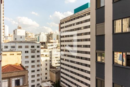 Quarto - Vista de apartamento para alugar com 1 quarto, 24m² em Vila Buarque, São Paulo