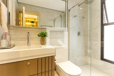 Apartamento à venda com 171m², 3 quartos e 3 vagasBanheiro da Suíte 1