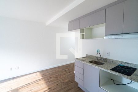 Sala/Cozinha de apartamento para alugar com 2 quartos, 48m² em Vila Guarani (zona Sul), São Paulo