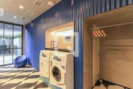 Studio para alugar com 25m², 1 quarto e sem vagaÁrea comum - Lavanderia