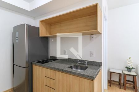 Studio para alugar com 25m², 1 quarto e sem vagaCozinha