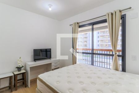 Sala/Quarto de kitnet/studio para alugar com 1 quarto, 25m² em Brooklin Paulista, São Paulo
